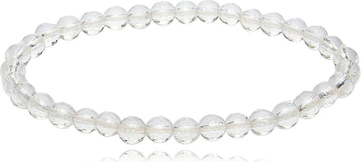 Immagine prodotto Leyda Bracciale in cristallo di rocca (18 cm, Pietra)