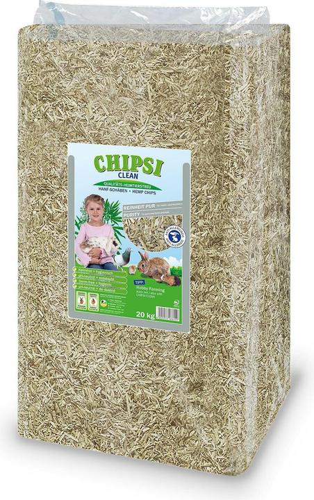 Chipsi Pulire la lettiera di canapa (20 kg, Lettiera)