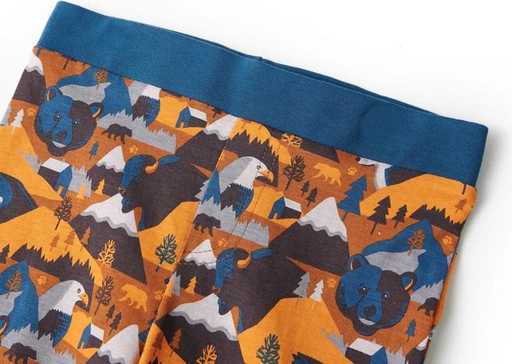 Image du produit VidaXL Pyjama enfant manches longues Cognac 140,Matière : 100 (140)