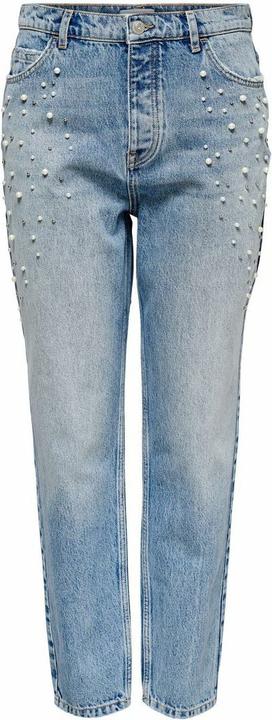 Only ONLJanet Life Reg Beaded Boyfriend Jeans (32)
