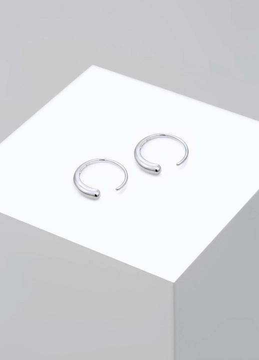 Image du produit Elli Creolen Geo Basic Offen (Argent 925)