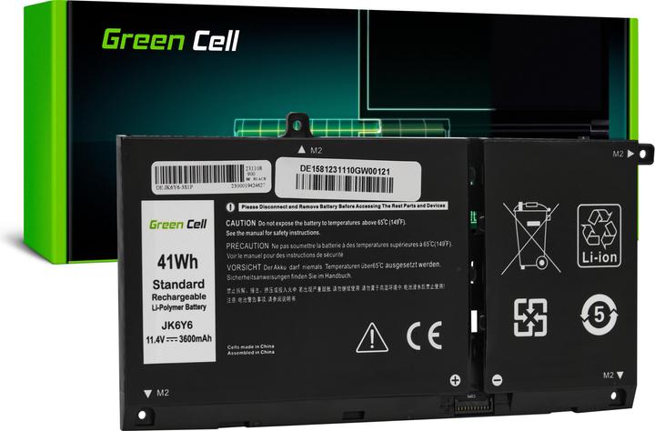 Produktbild GreenCell Notebook battery JK6Y6 Dell Latitude 3510 (3 Zellen, 3600 mAh)