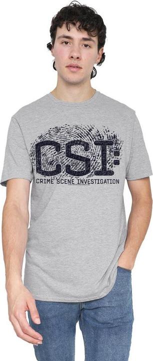 Actual product image Csi: NY Mens Distressed Logo T-Shirt (4XL)