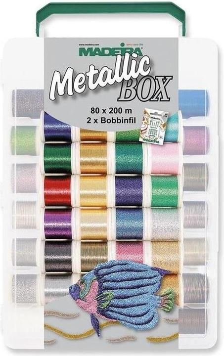 Produktbild Madeira Näh- und Stickgarn Metallic (200 m)