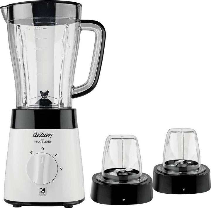 Immagine prodotto Arzum AR1057 Impastatrice a colonna 500W Bianco/Nero (500 W)