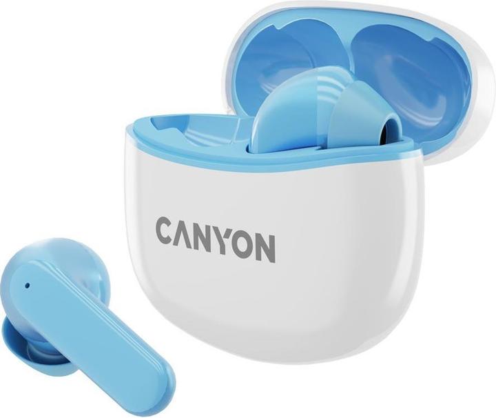Produktbild Canyon TWS-5, True Wireless Bluetooth earphones, USB-C charging, charging station in cassette, black (Kabelgebunden)