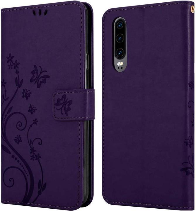 Productafbeelding Cadorabo Bloemen Boekomslag (Huawei P30)