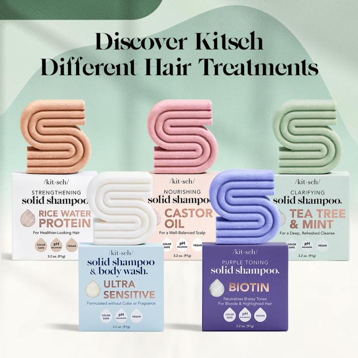 Image du produit Kitsch Romarin et biotine (Shampoing solide)