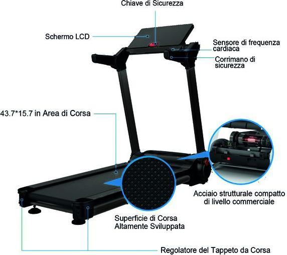 Produktbild Enerfit Laufband TFX 3.6 Y