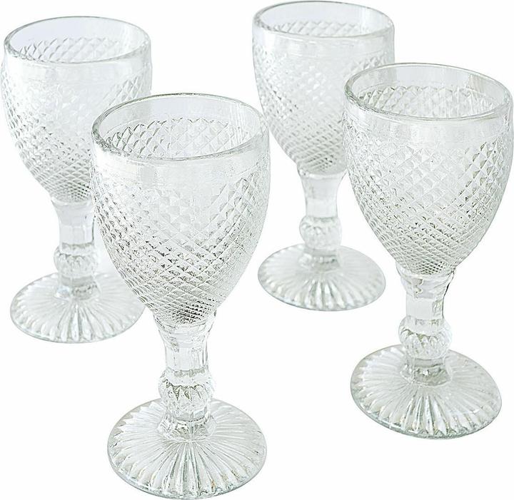 Produktbild Loberon Glas 4er Set Santerre klar (0.25 l, 4 x)
