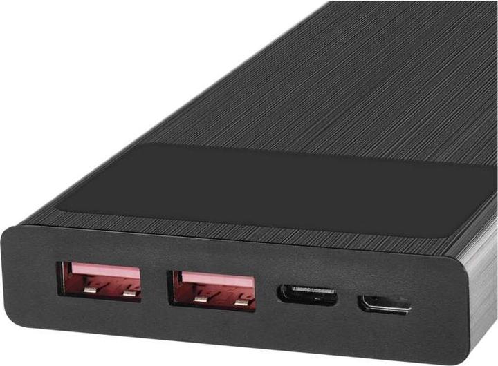 Image du produit Emos Banque d'alimentation BetaQ 10, 10 000 mAh, 22,5 W, noir (10000 mAh, 22.50 W, 37 Wh)