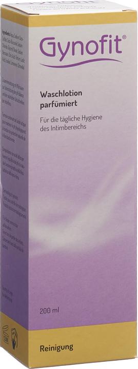 Image du produit Gynofit Lotion lavante parfumée (200 ml, Crème intime)