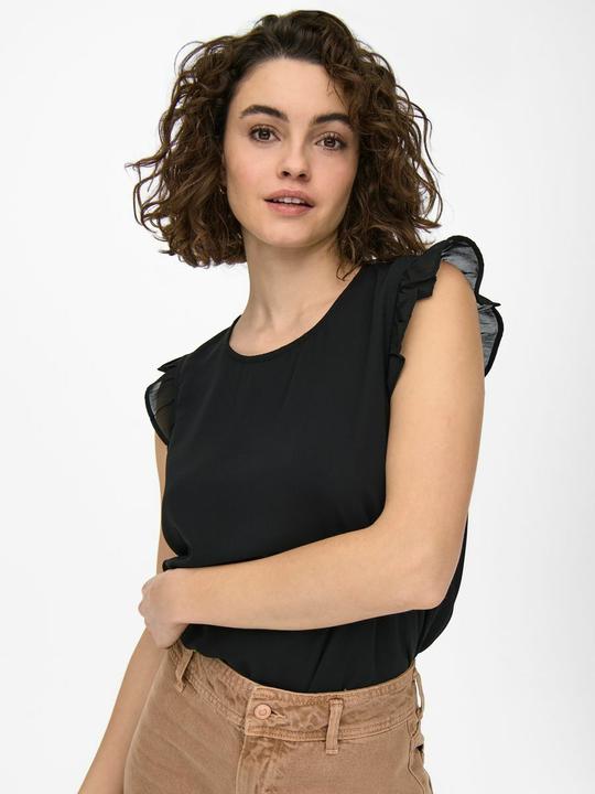 Immagine prodotto Only Top con volant e maniche corte (XL)