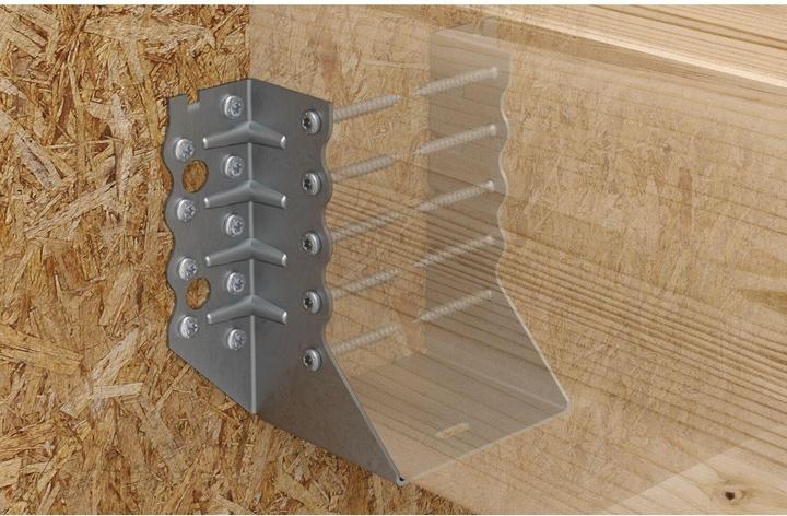 Produktbild GH Balkenschuh TOP aussenliegend 100x140 - Stahl feuerverzinkt (Balkenschuh, 1 Stk.)