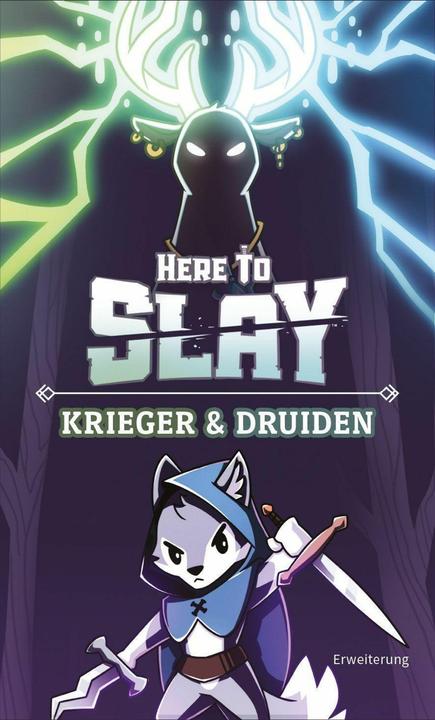Actual product image Asmodée TTUD0004 - Here to Slay: Krieger & Druiden, für 2-6 Spieler, ab 10 Jahren (DE-Erweiterung) (German)
