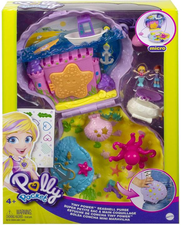 Image du produit Polly Pocket Le Coquillage Enchanté - Mini-Poupée - 4 ans et +