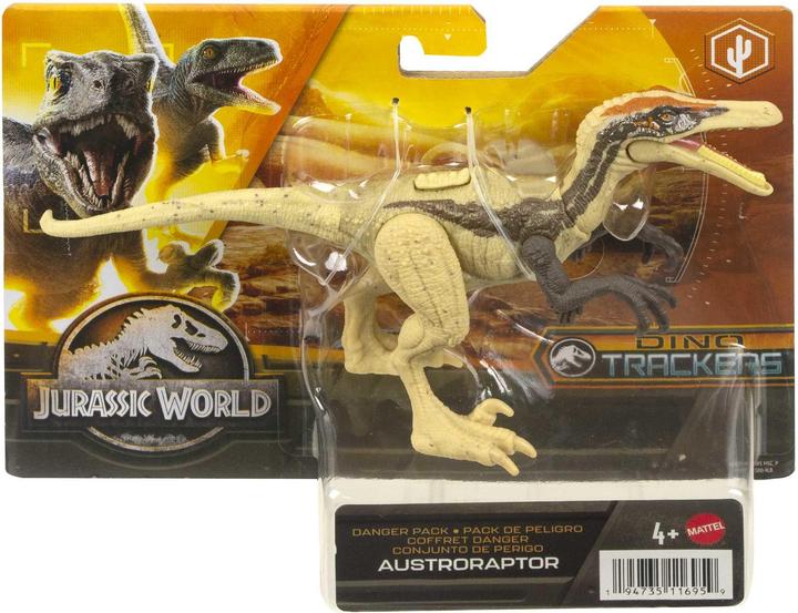 Actual product image Mattel Dino Trackers Danger Pack Austroraptor