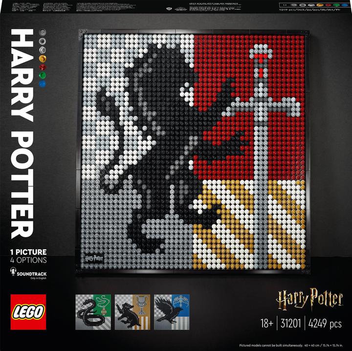 LEGO Écusson de Poudlard Harry Potter (31201, LEGO Harry Potter)