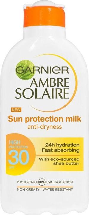 Produktbild Garnier Ambre Solaire - Sun Protectioin Milk 200 ml - SPF 30 (Sonnenmilch, SPF 30, 200 ml)