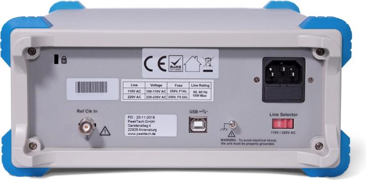 Actual product image Peaktech P 4120 Arbitrary signal generator (Oscilloscope)