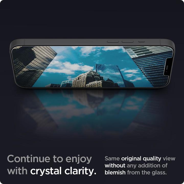 Image du produit Spigen Glas tR EZ Fit(2Pack) (2 pièce(s), Apple iPhone 12 Pro Max)