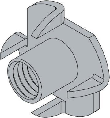 Produktbild Hettich Einschlag-Mutter M8 (M8)