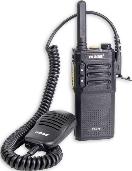 Maas Elektronik Team-Set PT-375 KEP-360-K 150112 PMR-Handfunkgerät 5er Set
