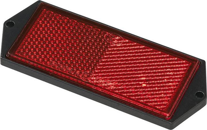 Produktbild ProPlus Reflektor rot 104x40mm Schraubbefestigung 2 Stück im Blister