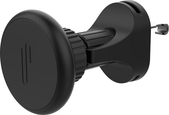 Actual product image Ugly Rubber car holder CLIP magnetic to grille black