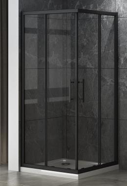 Image du produit Masterjero CABINE DE DOUCHE B-253B NOIR 90X90 NOTR