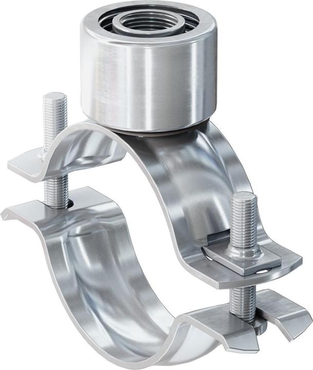 Fischer 500725, Pipe clamp, Zinc steel, 10 pc(s) (114 mm)