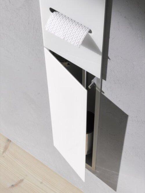 Produktbild Emco WC-Papier-Modul ASIS 2.0 UP 346x170mm Türanschlag links optiwhite