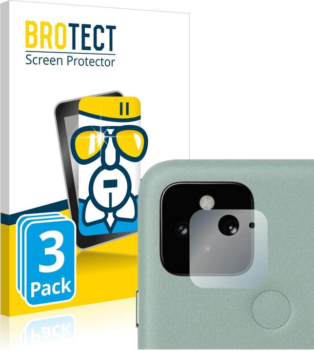 Actual product image BROTECT AirGlass Glass (3 Piece, Google Pixel 5)