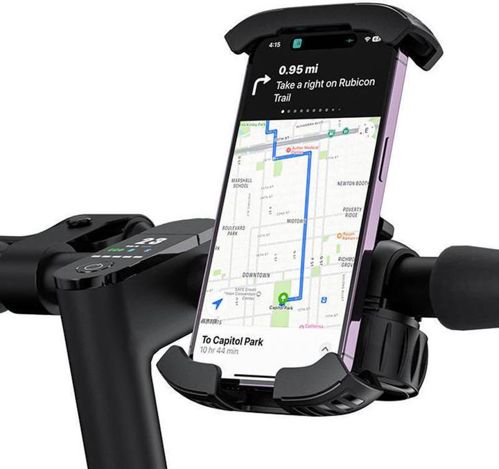 Actual product image Baseus QuickGo bike carrier for phones (black)