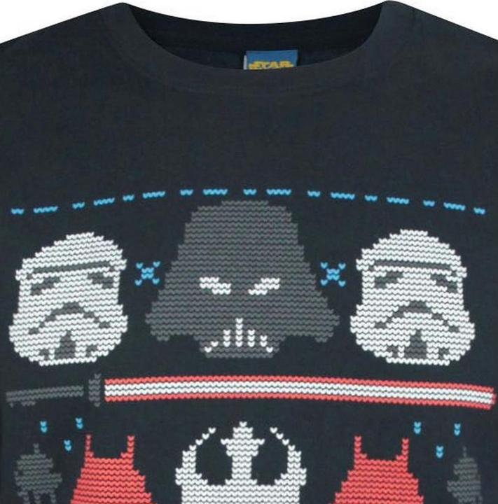 Immagine prodotto Star Wars Maglia natalizia con motivo norvegese DarkSide (M)