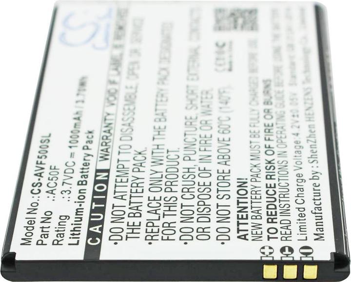 Actual product image AccuCell Akku Archos 50F Neon, AC50FNEV, AC50F