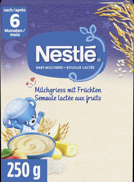 Image du produit Nestlé Semoule de riz Pyjama avec fruits 6 mois (288 g)