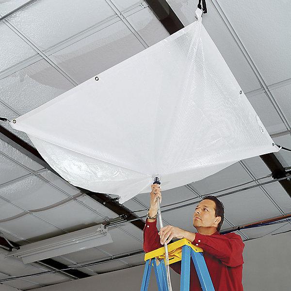 Actual product image Pig Leak diverter for roofs, WxH 760 x 760 mm, transparent.