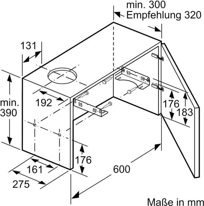 Produktbild Neff D46ED22X1 (Flachschirmhaube)