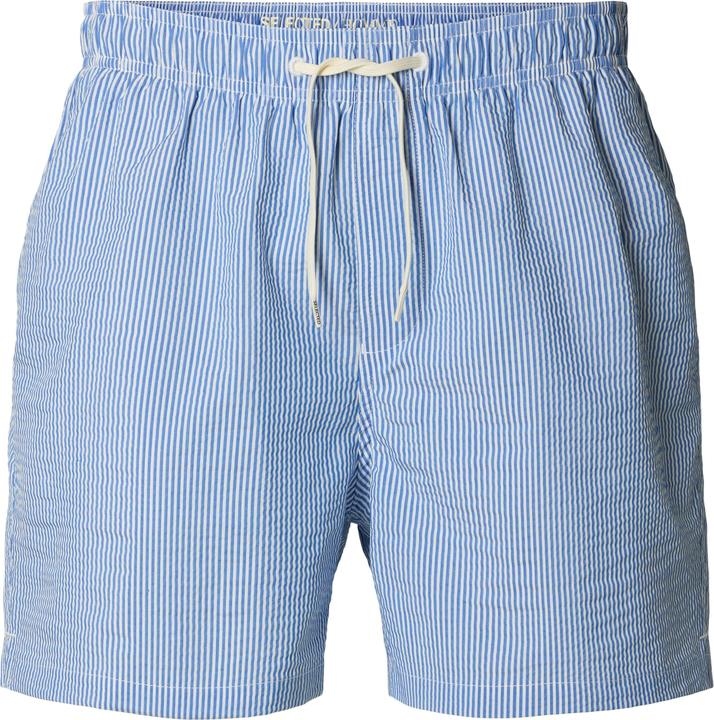 Selected Homme Seersucker Badeshorts (L)