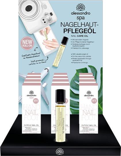 Actual product image Alessandro Cuticle Nail Oil Display (120 ml)