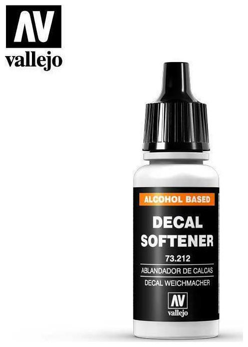 Immagine prodotto Vallejo VAL-73.212 - Ausiliario - Ammorbidente per decalcomanie, 17 ml