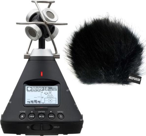 Produktbild Zoom H3-VR 360° Audio-Recorder mit Fell-Windschutz (Diverse)