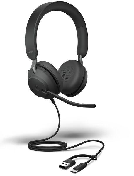 Produktbild GN Netcom JABRA Evolve2 40 SE MS Stereo USB C/A (Kabelgebunden, USB-A)