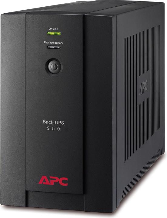 Produktbild APC Back-UPS AVR, IEC-Ausgänge (950 VA, 480 W, Line-Interaktiv USV)