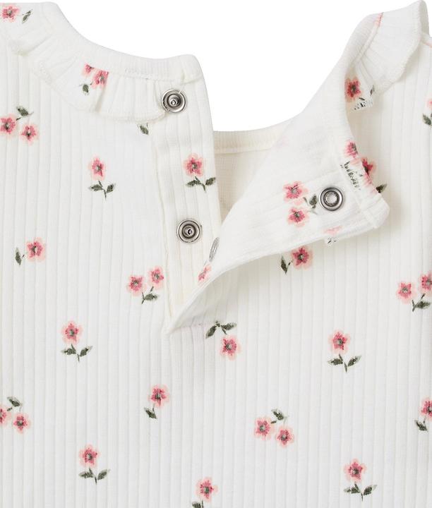 Actual product image Vertbaudet Bio-Kollektion: geripptes Baby Shirt mit langen Ärmeln (68)