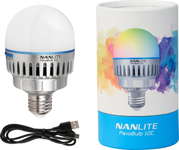 Actual product image Nanlite PavoBulb 10C 1Kit (Studio light, Video light)