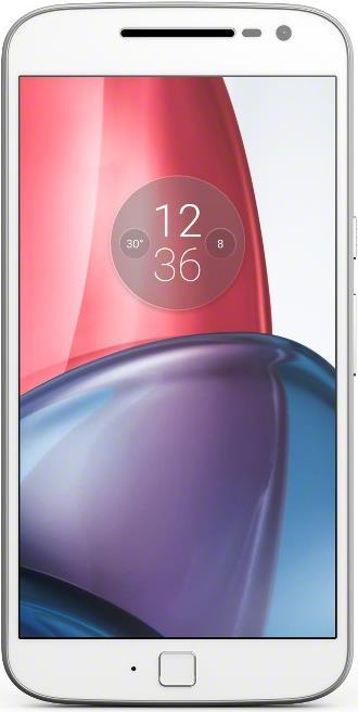 Motorola Moto G4 Plus (16 GB, White, 5.50", Dual SIM + SD, 16 Mpx, 4G)