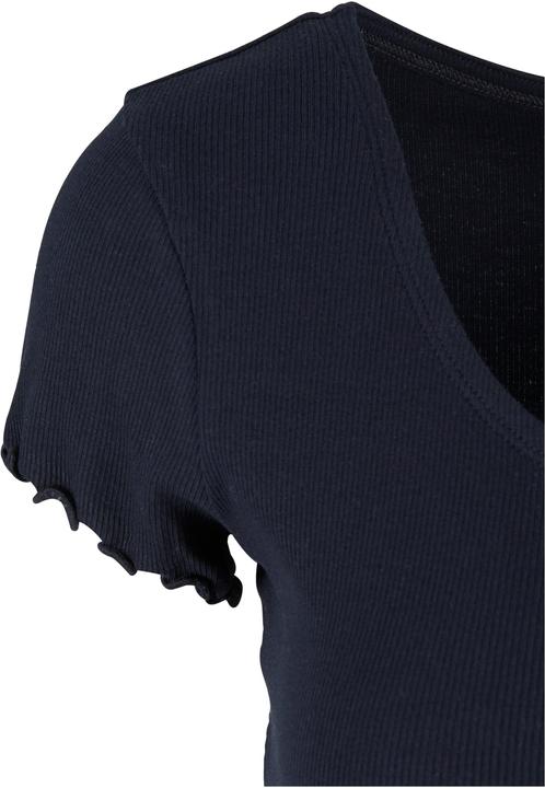 Actual product image Urban Classics Ladies Rib Babylock Tee (L)