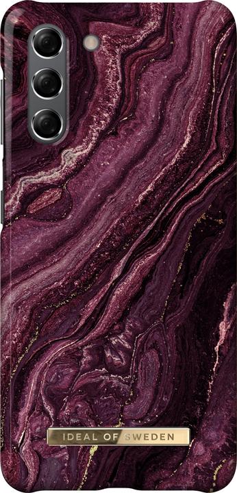 Actual product image iDeal Of Sweden Designer cover Golden Plum (Samsung Galaxy S21+)